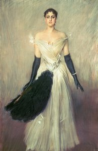 Retrato de uma senhora, 1889 (pastel)